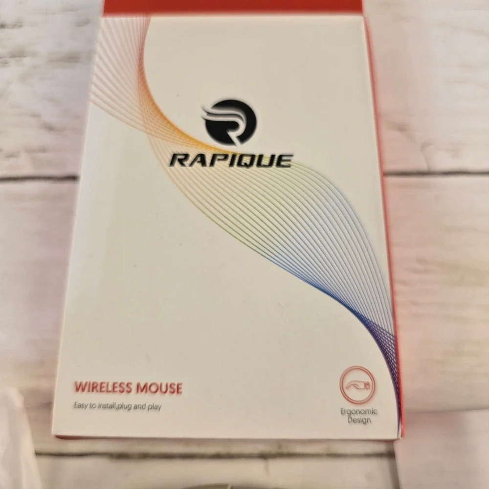 NEW Rapique R09 Dual-Mode Wireless Mouse Bluetooth 2.4GHz Silent Green Ergonomic